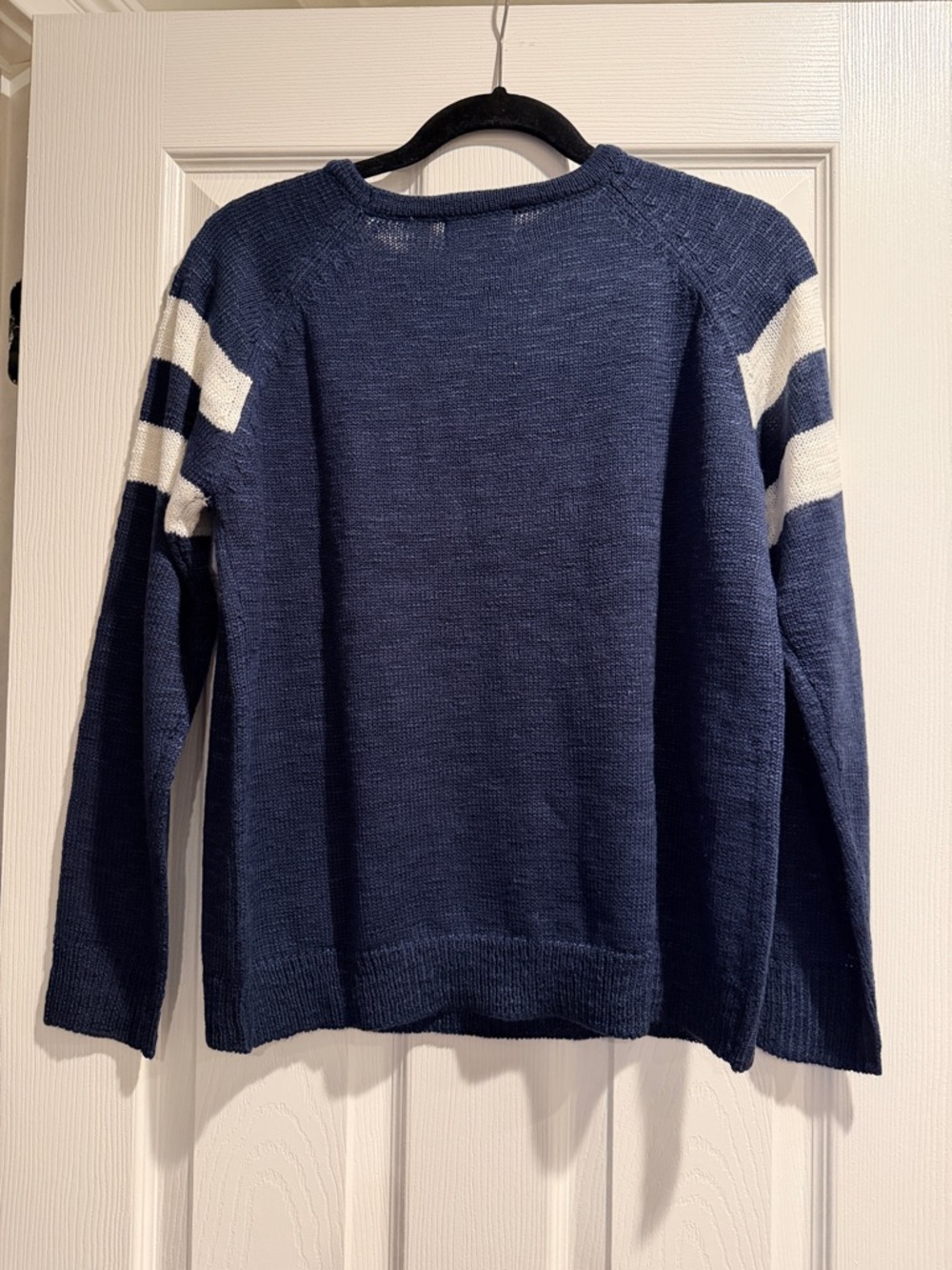 Mia & Tess Women’s Small Navy Crewneck “Salty” Sweater NWT - Picture 2 of 7